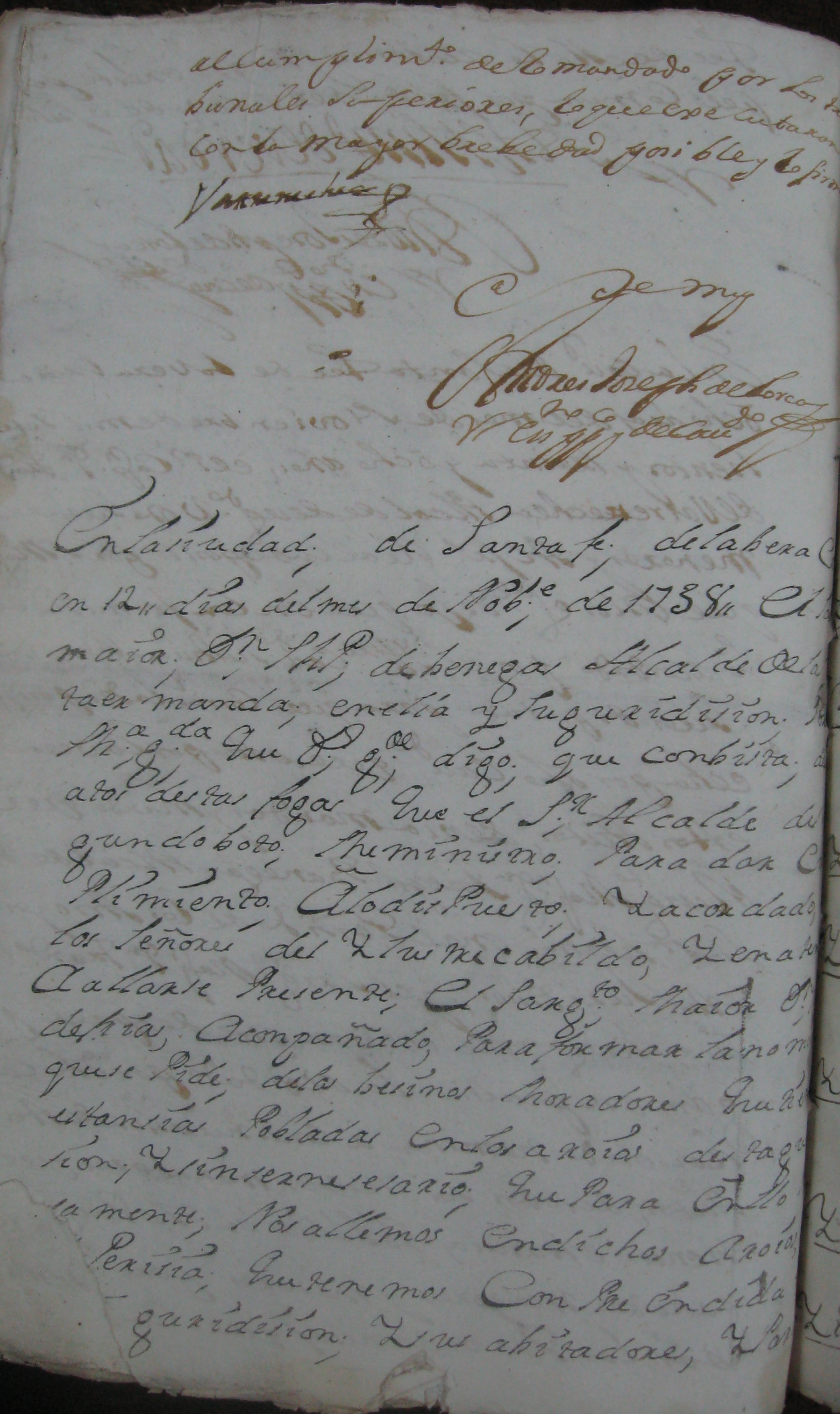 Padrón de 1738